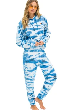 Sweatpants | Aviator Nation HAND DYED SWEATPANTS - TIE DYE BLUE TIEDYEBLUE