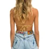 Denim | Denim | Aviator Nation HI RISE ROCKER CALI LOVER HEART JEAN SHORTS - SUPER LIGHT SUPERLIGHT