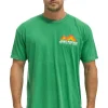 Tees | Tees | Aviator Nation JAZZ ASPEN SNOWMASS 2024 CREW TEE SHIRT - KELLY GREEN KELLYGREEN