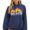 Hoodies | Hoodies | Aviator Nation JAZZ ASPEN SNOWMASS 2024 PULLOVER HOODIE RELAXED - NAVY