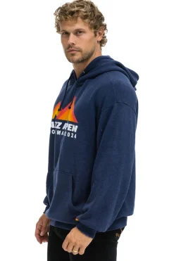 Hoodies | Hoodies | Aviator Nation JAZZ ASPEN SNOWMASS 2024 PULLOVER HOODIE RELAXED - NAVY
