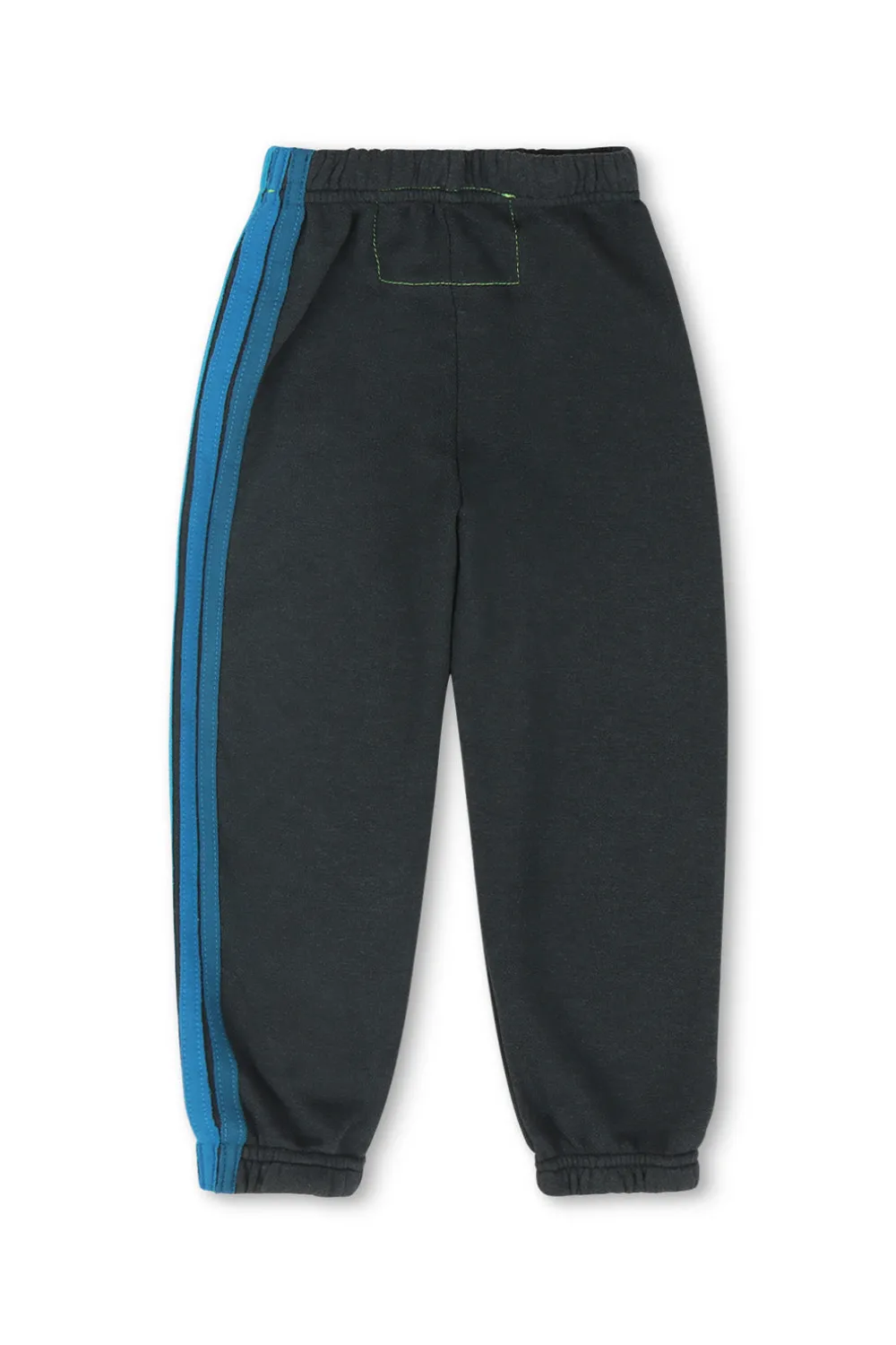 Kid's Sweatpants | Aviator Nation KID'S 5 STRIPE SWEATPANTS - CHARCOAL // BLUE CHARCOAL//BLUE