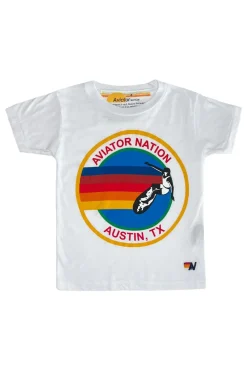 Kid's Tees | Aviator Nation KID'S AUSTIN TEE - WHITE