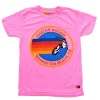 Kid's Tees | Aviator Nation KID'S MANHATTAN BEACH TEE - NEON PINK NEONPINK