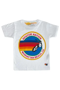 Kid's Tees | Aviator Nation KID'S MANHATTAN BEACH TEE - WHITE