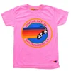 Kid's Tees | Aviator Nation KIDS SAN FRANCISCO CREW TEE - NEON PINK NEONPINK