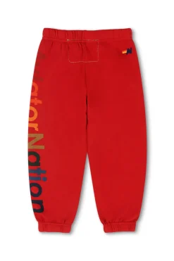 Kid's Sweatpants | Aviator Nation KID'S SWEATPANTS - RED