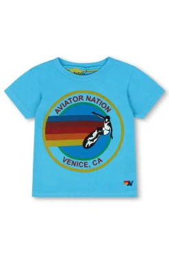 Kid's Tees | Aviator Nation KID'S TEE - NEON BLUE NEONBLUE