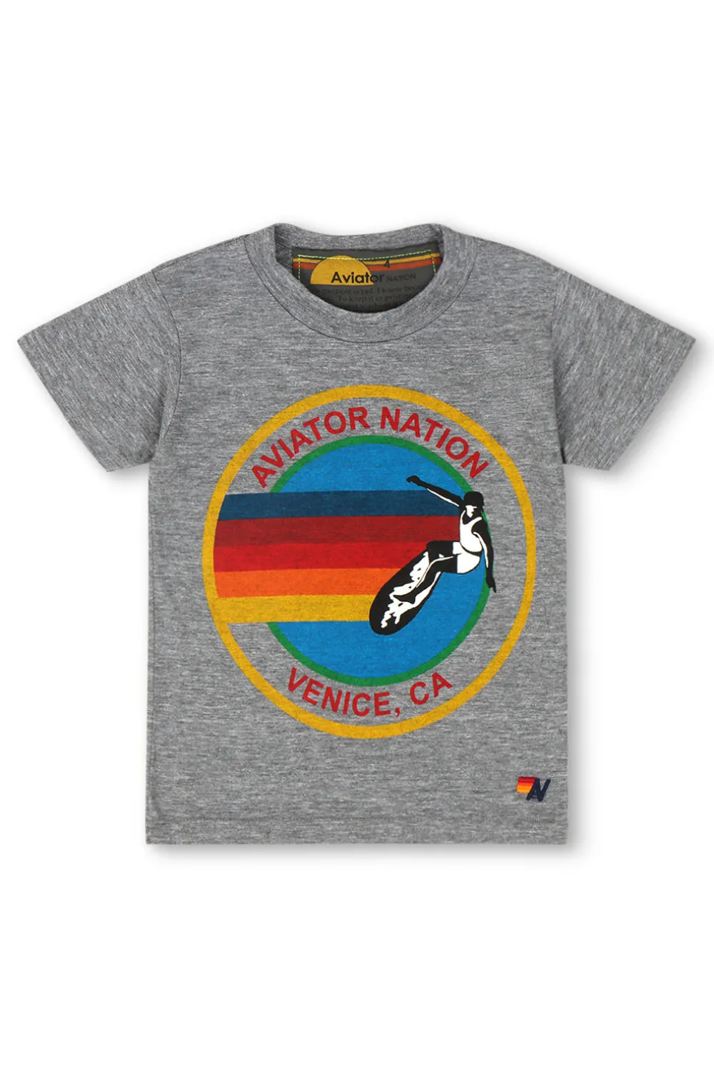 Kid's Tees | Aviator Nation KID'S TEE - HEATHER GREY HEATHERGREY