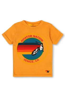 Kid's Tees | Aviator Nation KID'S TEE - GOLD