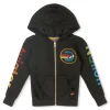 Kid's Hoodies | Aviator Nation KID'S ZIP HOODIE - BLACK