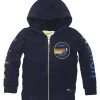Kid's Hoodies | Aviator Nation KID'S ZIP HOODIE - NAVY