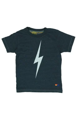 Kid's Tees | Aviator Nation KID'S BOLT TEE - CHARCOAL
