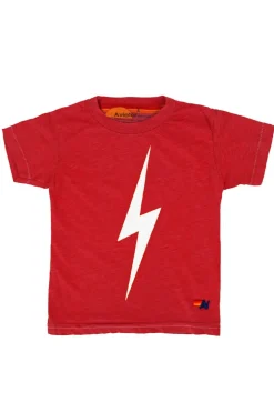 Kid's Tees | Aviator Nation KID'S BOLT TEE - RED