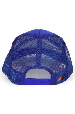 Kid's Trucker Hats | Aviator Nation KID'S BOLT VINTAGE TRUCKER HAT theperfectpairing!Allofourproductsgothroughanintensebreaking-downprocessthatgivesthemavintagefeelyou'lllovebecauseit'sbrokeninfromdayoneofwearingit.Allofourkid'shatsareadjustableandsmallerthantheadulthats.