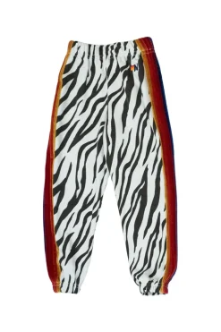 Kid's Sweatpants | Aviator Nation KID'S CLASSIC SWEATPANTS - ZEBRA