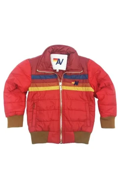 Kid's Outerwear | Aviator Nation KID'S JOURNEY JACKET - CHERRY