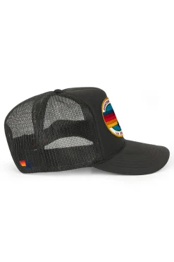 Kid's Trucker Hats | Aviator Nation KIDS LA JOLLA SIGNATURE VINTAGE FOAM TRUCKER HAT