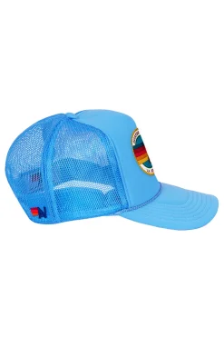 Kid's Trucker Hats | Aviator Nation KIDS LA JOLLA SIGNATURE VINTAGE FOAM TRUCKER HAT