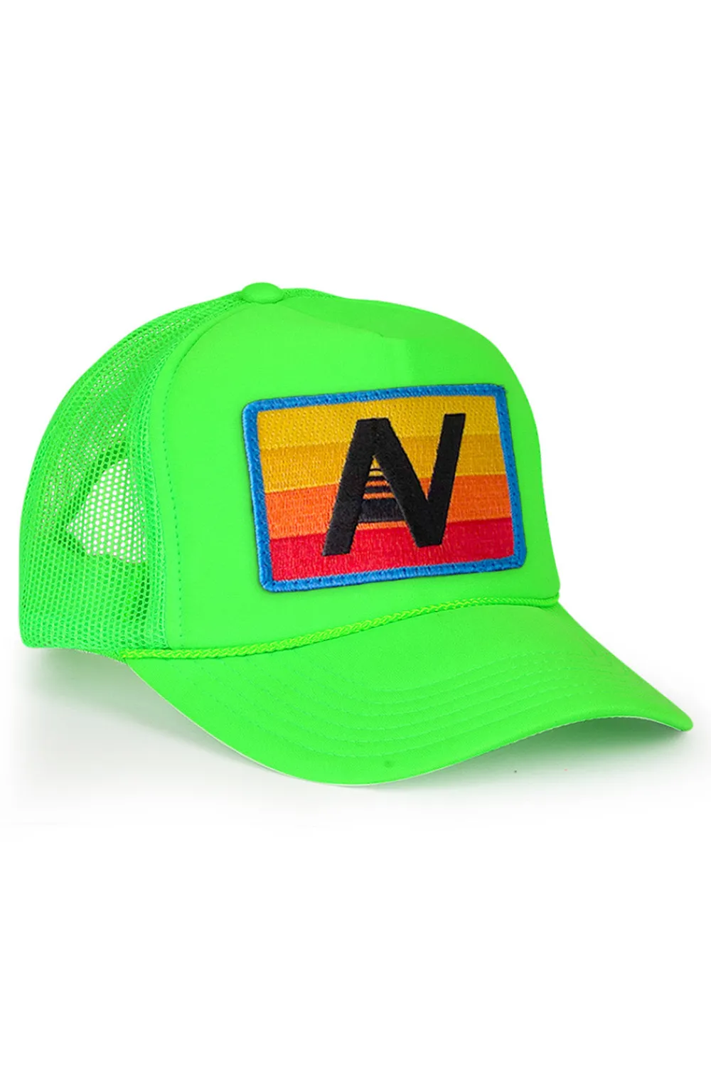 Kid's Trucker Hats | Aviator Nation KID'S LOGO RAINBOW - VINTAGE TRUCKER HAT VINTAGETRUCKERHAT