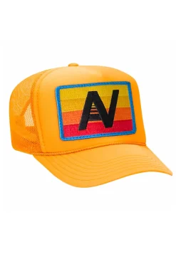 Kid's Trucker Hats | Aviator Nation KID'S LOGO RAINBOW - VINTAGE TRUCKER HAT VINTAGETRUCKERHAT