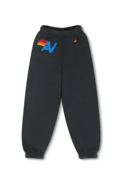 Kid's Sweatpants | Aviator Nation KID'S LOGO SWEATPANTS - CHARCOAL