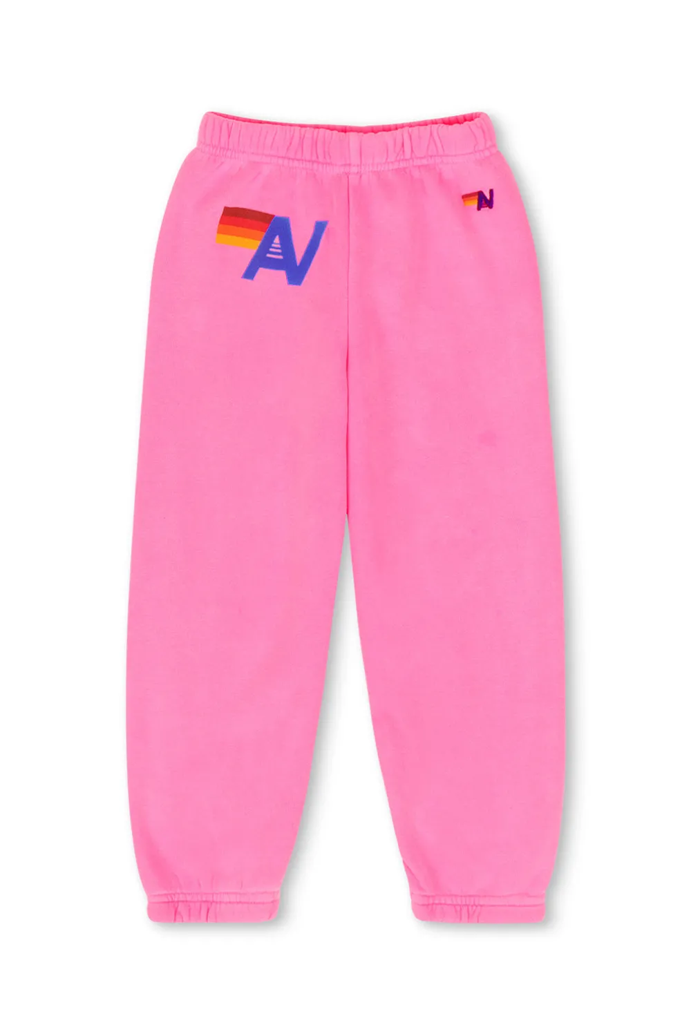 Kid's Sweatpants | Aviator Nation KID'S LOGO SWEATPANTS - NEON PINK NEONPINK