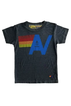 Kid's Tees | Aviator Nation KID'S LOGO TEE - CHARCOAL
