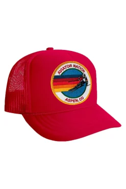 Kid's Trucker Hats | Aviator Nation KID'S SIGNATURE ASPEN VINTAGE FOAM TRUCKER {{threshold-message}}