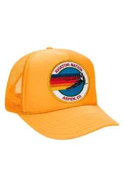 Kid's Trucker Hats | Aviator Nation KID'S SIGNATURE ASPEN VINTAGE FOAM TRUCKER {{threshold-message}}