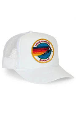 Kid's Trucker Hats | Aviator Nation KID'S SIGNATURE ASPEN VINTAGE FOAM TRUCKER {{threshold-message}}