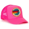 Kid's Trucker Hats | Aviator Nation KID'S SIGNATURE LAGUNA BEACH LOGO - VINTAGE TRUCKER HAT VINTAGETRUCKERHAT