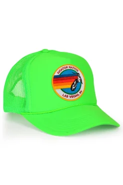 Kid's Trucker Hats | Aviator Nation KID'S SIGNATURE LAS VEGAS VINTAGE TRUCKER HAT