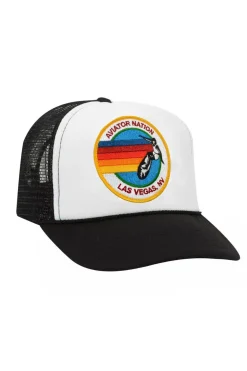 Kid's Trucker Hats | Aviator Nation KID'S SIGNATURE LAS VEGAS VINTAGE TRUCKER HAT
