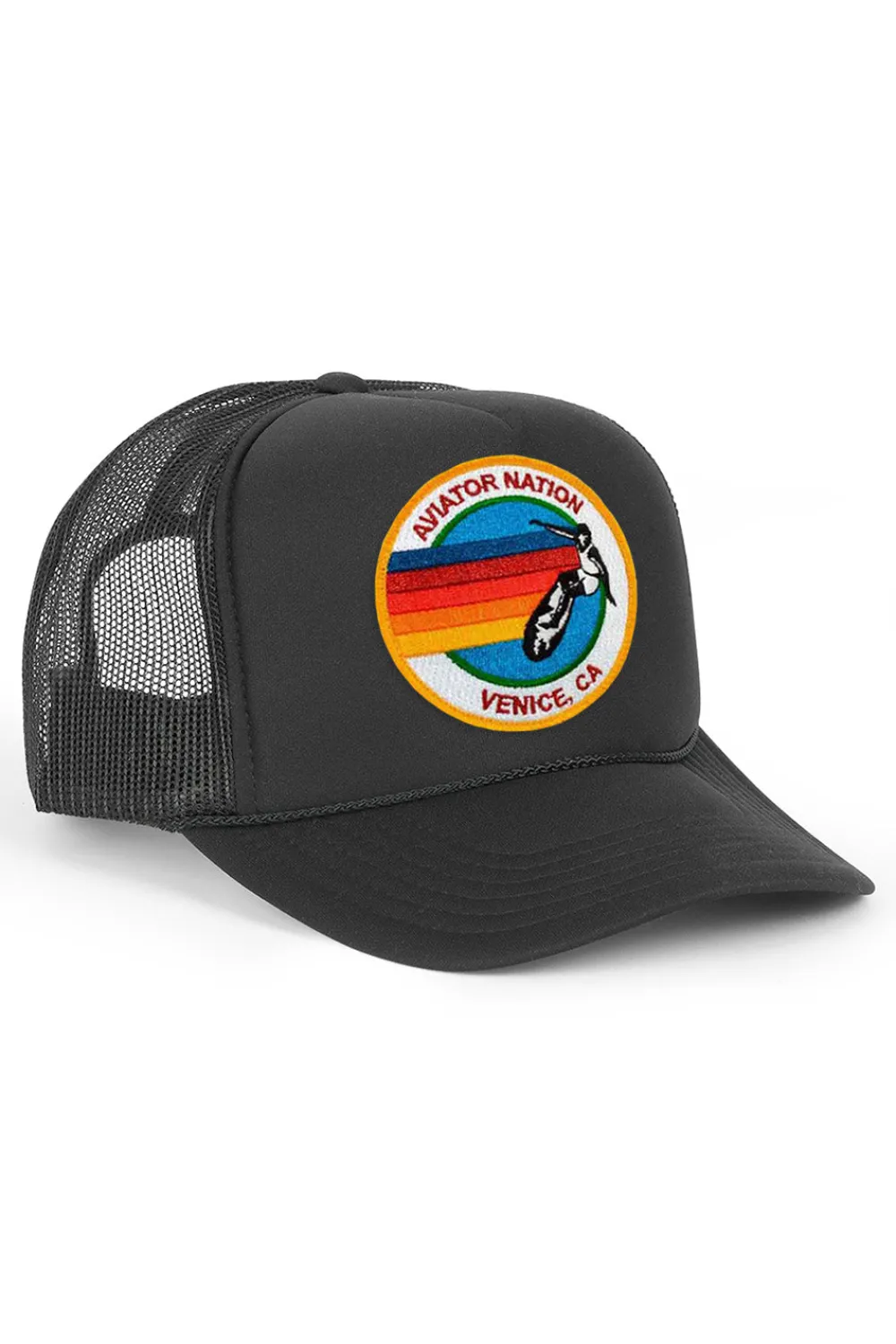 Kid's Trucker Hats | Aviator Nation KID'S SIGNATURE LOGO - VINTAGE TRUCKER HAT VINTAGETRUCKERHAT