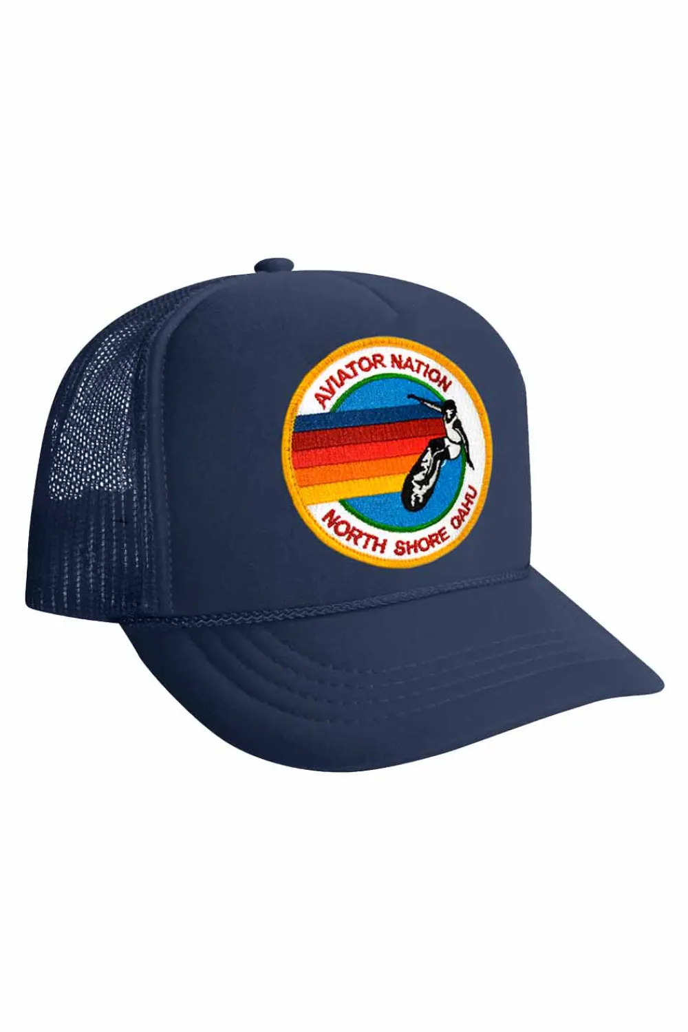 Kid's Trucker Hats | Aviator Nation KID'S SIGNATURE NORTH SHORE - VINTAGE TRUCKER HAT VINTAGETRUCKERHAT