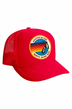 Kid's Trucker Hats | Aviator Nation KID'S SIGNATURE NORTH SHORE - VINTAGE TRUCKER HAT VINTAGETRUCKERHAT
