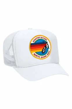 Kid's Trucker Hats | Aviator Nation KID'S SIGNATURE NORTH SHORE - VINTAGE TRUCKER HAT VINTAGETRUCKERHAT