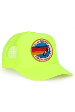 Kid's Trucker Hats | Aviator Nation KID'S SIGNATURE SAN FRANCISCO VINTAGE FOAM TRUCKER