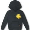 Kid's Hoodies | Aviator Nation KID'S SMILEY 2 PULLOVER HOODIE - CHARCOAL