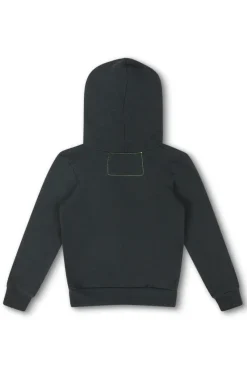 Kid's Hoodies | Aviator Nation KID'S SMILEY 2 PULLOVER HOODIE - CHARCOAL