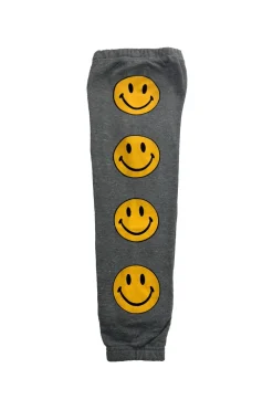 Kid's Sweatpants | Aviator Nation KID'S SMILEY 2 SWEATPANTS - HEATHER GREY HEATHERGREY