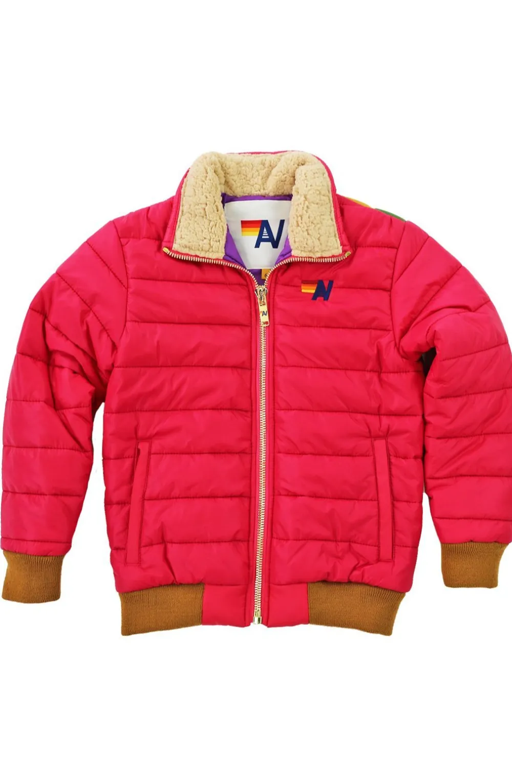 Kid's Outerwear | Aviator Nation KID'S SUNBURST JACKET - JAZZY PINK JAZZYPINK