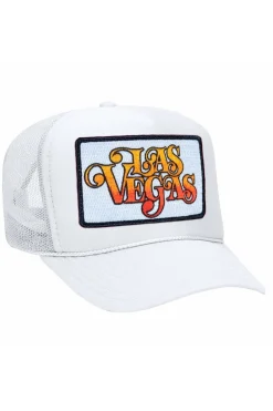 Trucker Hats | Trucker Hats | Aviator Nation LAS VEGAS SCRIPT TRUCKER HAT {{threshold-message}}