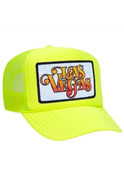 Trucker Hats | Trucker Hats | Aviator Nation LAS VEGAS SCRIPT TRUCKER HAT {{threshold-message}}