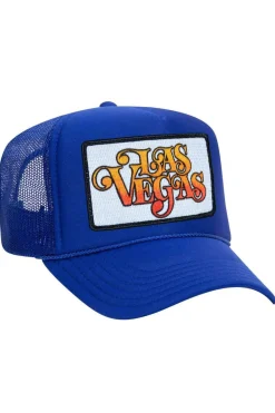 Trucker Hats | Trucker Hats | Aviator Nation LAS VEGAS SCRIPT TRUCKER HAT {{threshold-message}}