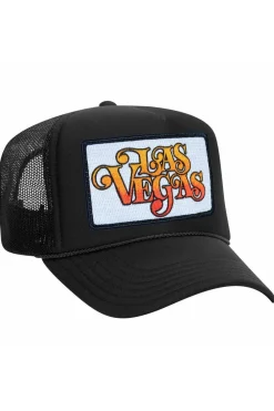 Trucker Hats | Trucker Hats | Aviator Nation LAS VEGAS SCRIPT TRUCKER HAT {{threshold-message}}