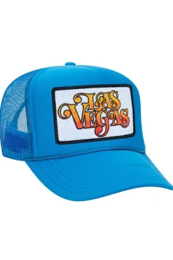 Trucker Hats | Trucker Hats | Aviator Nation LAS VEGAS SCRIPT TRUCKER HAT {{threshold-message}}