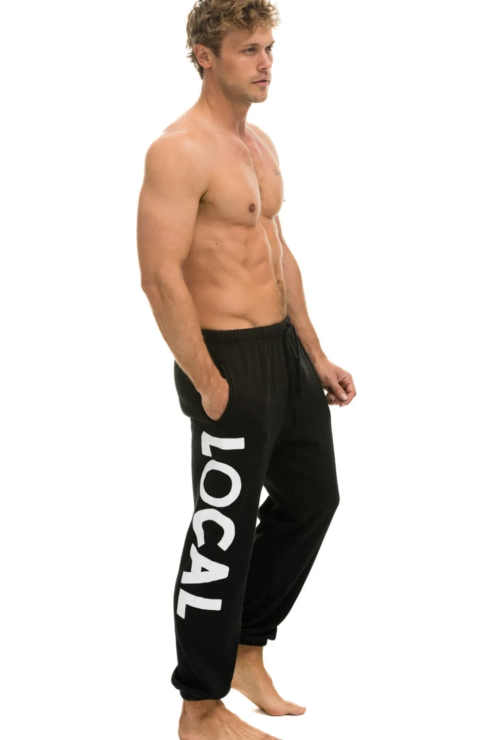 Sweatpants | Aviator Nation LOCALS ONLY SWEATPANTS - BLACK
