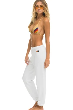 Sweatpants | Aviator Nation LOCALS ONLY SWEATPANTS - WHITE